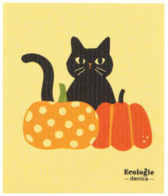 Ecologie Designs By Danica Hallows' Eve Halloween Swedish Dishcloth