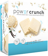 Barre énergétique protéinée Power Crunch Crème à la vanille française