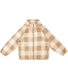 Jan & Jul Cozy Fleece Jacket Brown Plaid