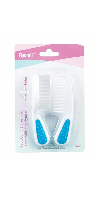 Buy Rexall Baby Comb & Brush Set at Well.ca | Free Shipping $35+ in Canada