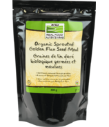 NOW Foods Organic Sprouted Golden Flax Seed Meal