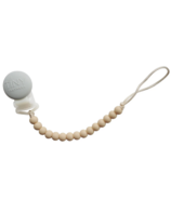 Tiny Teethers Signature Pacifier Clip Ivory