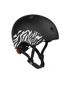 Scoot & Ride Helmet XXS-S Zebra