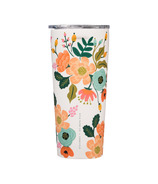 Corkcicle Rifle Paper Lively Floral Cream Tumbler