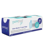 PurePail Go Odor-Barrier 7 Layer Refill Bags