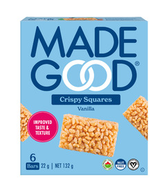 MadeGood Crispy Squares Vanilla 