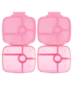 Yumbox Go 5 Compartment Bento Box Sydney Pink Bundle