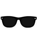 Babyfied Apparel Classics Matte Black Sunglasses