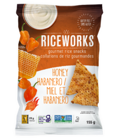 RiceWorks Rice Crisps Honey Habanero