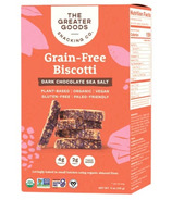 The Greater Goods Biscotti au chocolat noir et au sel de mer sans grains