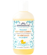 Anointment Natural Skin Care Body Wash & Bubbles Unscented
