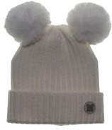 Calikids Soft Touch Knit Baby Hat Cream
