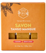 Barre de savon biologique Crate 61 Tango Mango