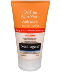 Neutrogena Oil Free Acne Wash Daily Scrub with Salicylic Acid