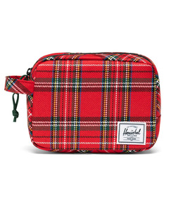 Herschel Supply Anchor Plaid Organizer Red Plaid