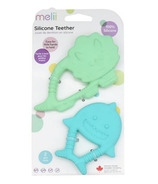 Melii Silicone Teether Dino + Requin