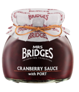 Sauce aux canneberges au porto de Mme Bridges