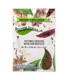 Splendor Garden Organic Nutmeg Ground