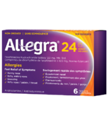 Allegra soulagement des allergies 24 heures pack d'essai