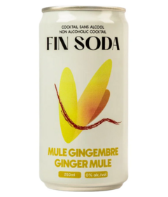 Fin Soda Non Alcoholic Cocktail Ginger Mule