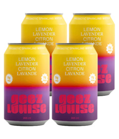 Geez Louise Sparkling Water Lemon Lavender Bundle