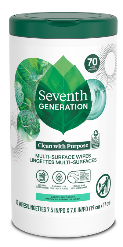 Multi-Surface Wipes - Garden Mint