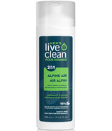 Live Clean Men's Body Wash & Shampoo Alpine Air