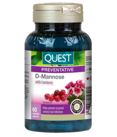 Quest Preventative D-Mannose with Cranberry