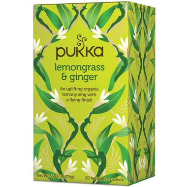 Pukka Lemongrass & Ginger Tea Pukka Lemongrass & Ginger Tea