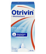 Otrivin + Moisturisers Cold & Allergy Decongestant Nasal Spray