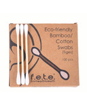 f.e.t.e. Eco-friendly Bamboo Cotton Swabs