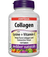 Webber Naturals Collagène avec lysine et vitamine C