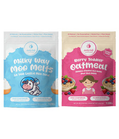 Purely Kids Berry Oatmeal and Moo Melts Combo Bundle