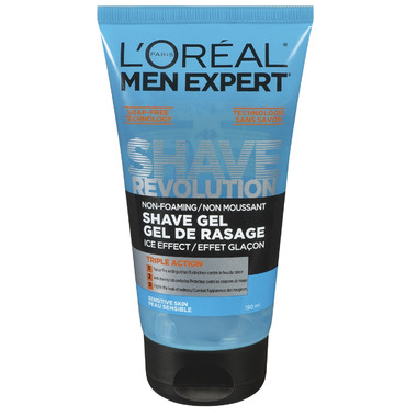 L\'Oreal Men Expertect Shave Revolution Non-Foaming Shave Gel Ice Effect L\'Oreal Men Expertect Shave Revolution Non-Foaming Shave Gel Ice Effect