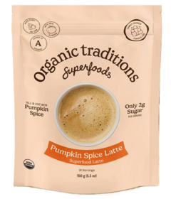 Organic Traditions Pumpkin Spice Latte