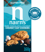 Nairn's Gluten Free Chunky Oat Cookies Dark Chocolate and Coconut