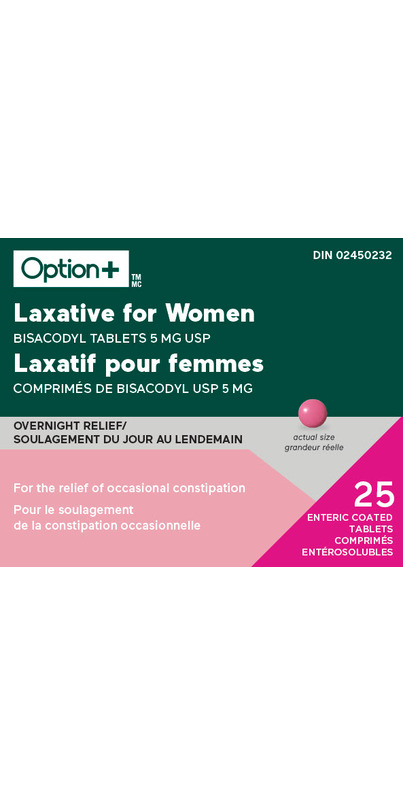 Buy Option Laxative For Women Bisacodyl Tablets 5mg At Well Ca Free   Caf73748453cf1585b3699e68bd6c3d6 Ra,w403,h806 Pa,w403,h806 