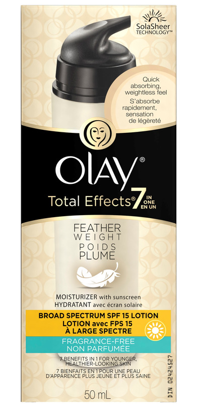 olay total effects featherweight moisturizer with spf 15