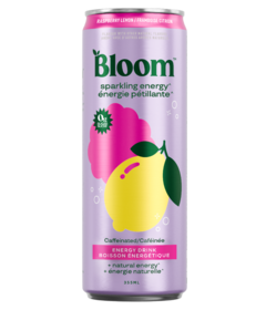 Bloom Sparkling Energy Drink Raspberry Lemon