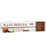 Gel dentifrice à l'huile de noix de coco NOW XyliWhite 