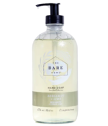 The Bare Home Hand Soap Glass Bottle Bergamot + Lime