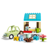 LEGO DUPLO Town Family House on Wheels Building Toy Set