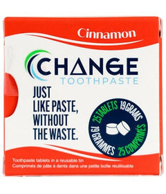Change Toothpaste Tablets Cinnamon