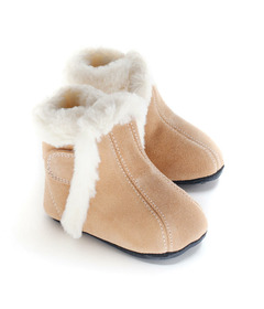 Jack & Lily My Mocs Boots Suede Tan