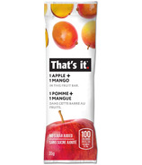That's it. 1 Apple + 1 Mango Fruit Bar