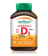 Jamieson Chewable Vitamin D 1000IU Tangy Orange