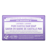 Pain de savon Pure Castille de Dr. Bronner's à la lavande