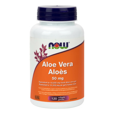 NOW Foods Aloe Vera 50 mg NOW Foods Aloe Vera 50 mg