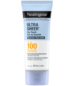 Neutrogena Ultra Sheer Dry-Touch Sunscreen Lotion SPF 100 Travel Size