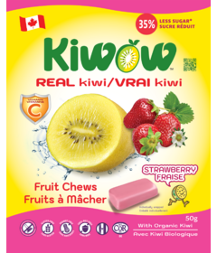 Kiwow Fruit Chews Kiwi & Strawberry